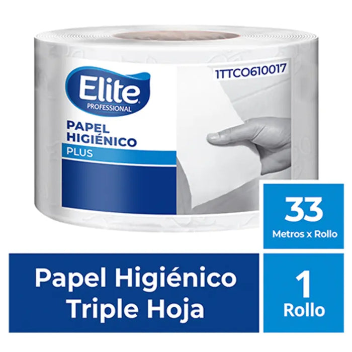 PAPEL ELITE  HIGIÉNICO X 33 METROS PLUS 1TTCO610017