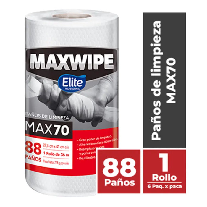 MAXWIPE ELITE ROLLO MAX70