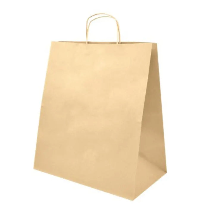 BOLSAS DE PAPEL CON MANIJA DELIVERY  33 + 17 x 34