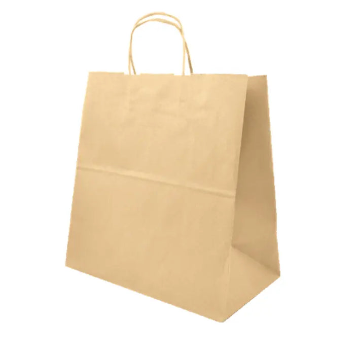 BOLSAS DE PAPEL CON MANIJA DOMI-TAKE OUT 30 + 23 x 40
