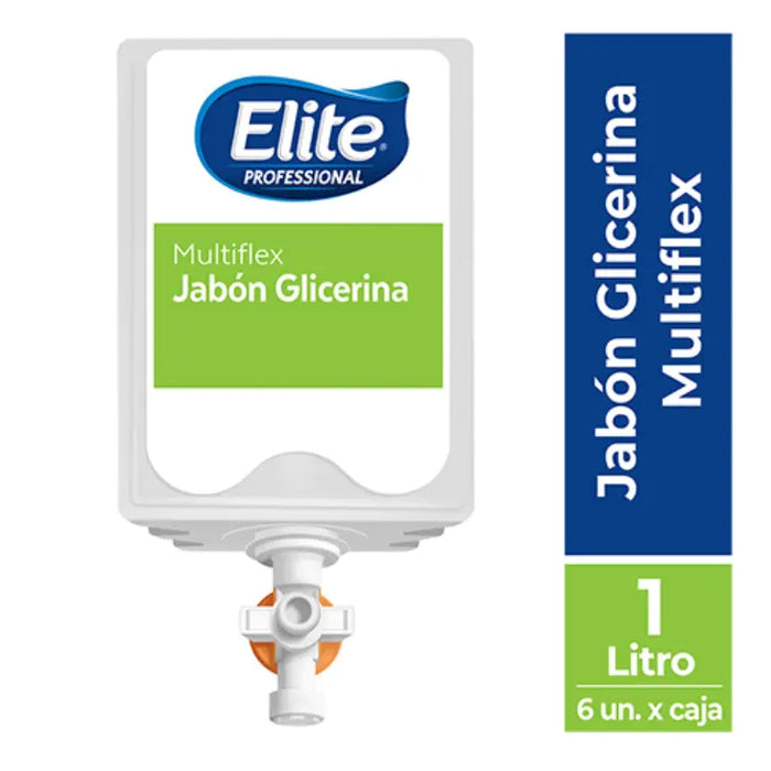 JABON ELITE GLICERINA MULTIFLEX x 1000 ML  1TTCO910005