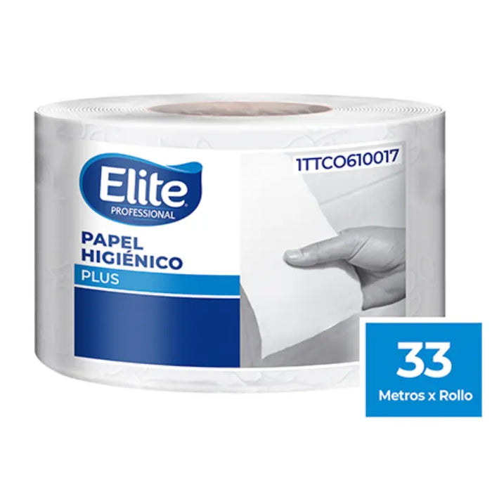 PAPEL ELITE  HIGIÉNICO X 33 METROS PLUS 1TTCO610017
