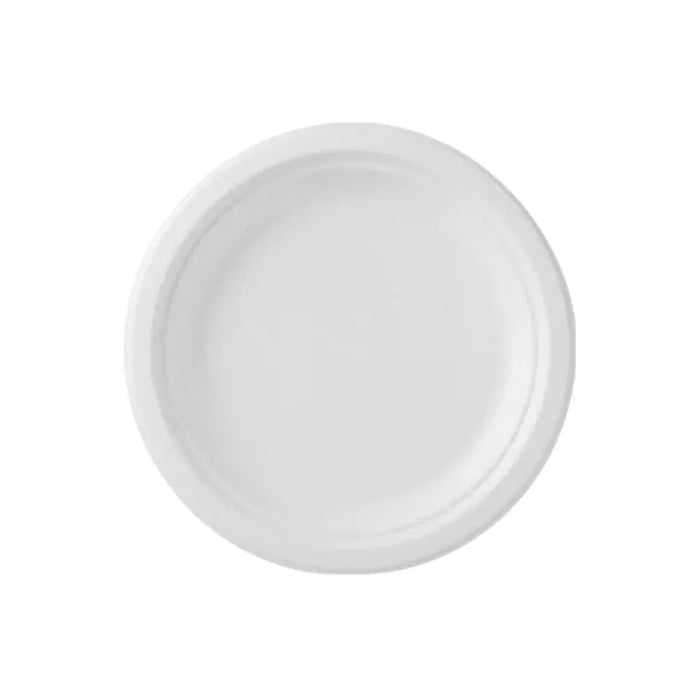 PLATO REDONDO 23 CM BAGAZO DE CAÑA X 20 UN