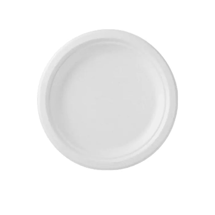 PLATO REDONDO 26 CM BAGAZO DE CAÑA X 20 UN