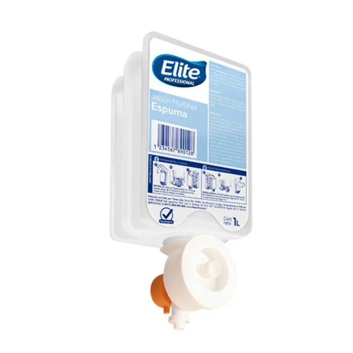 JABON ELITE ESPUMA MULTIFLEX x1000 ML  1TTCO910004