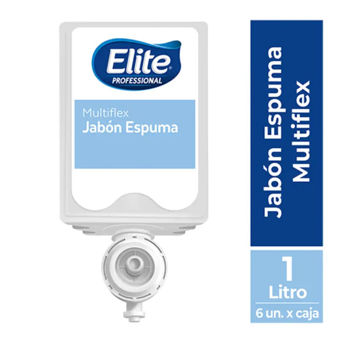 JABON ELITE ESPUMA MULTIFLEX x1000 ML  1TTCO910004