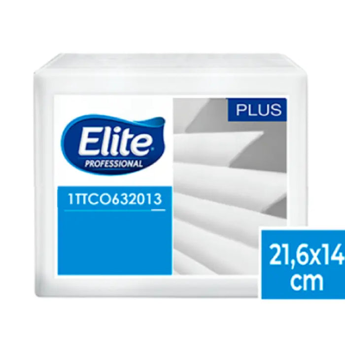 SERVILLETA ELITE BLANCA “UNA A UNA” 21,6x14 x 300 PARA DISPENSADOR 1TTC0632013