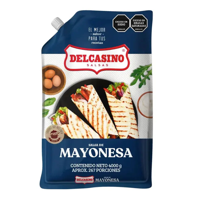 SALSA MAYONESA DELCASINO — BOLSA 4.000 G