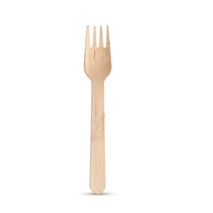 TENEDOR MADERA X 100 UN
