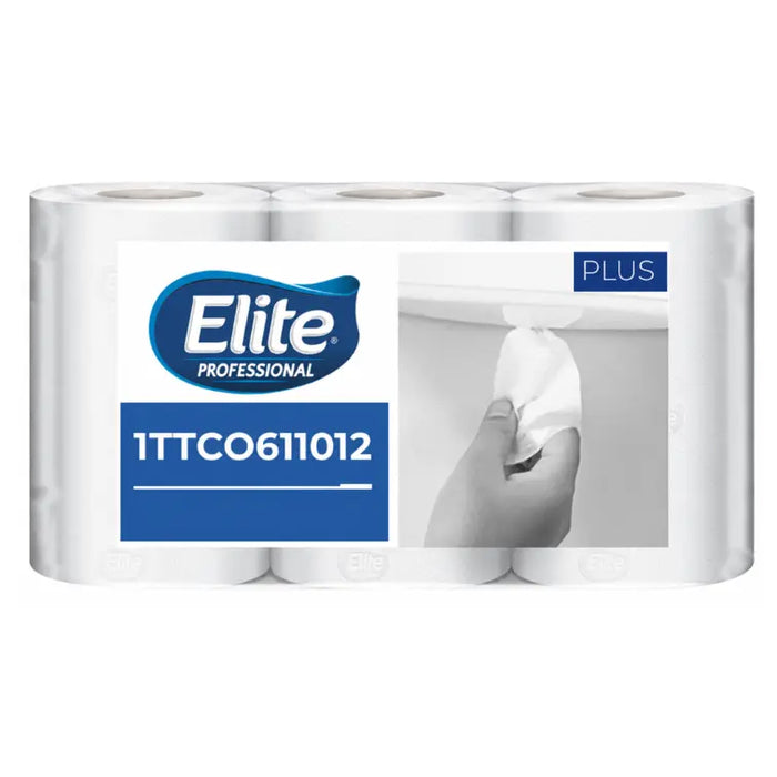 TOALLA ELITE CENTER FLOW DOBLE HOJA BLANCA x3 – 110 mts 1TTC0611012