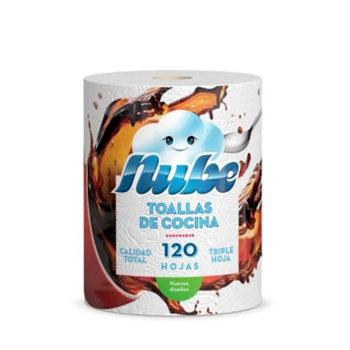 TOALLA COCINA BCO NUBE 3HX1 120H