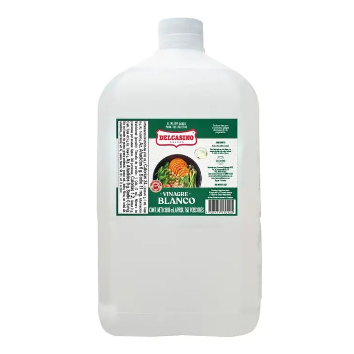 VINAGRE BLANCO DELCASINO — FRASCO GALÓN 3.800 ML